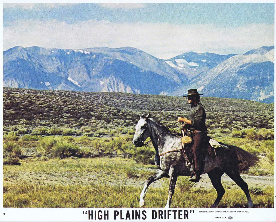 HIGH PLAINS DRIFTER Original US 8 x 10 Lobby Card 3 Clint Eastwood