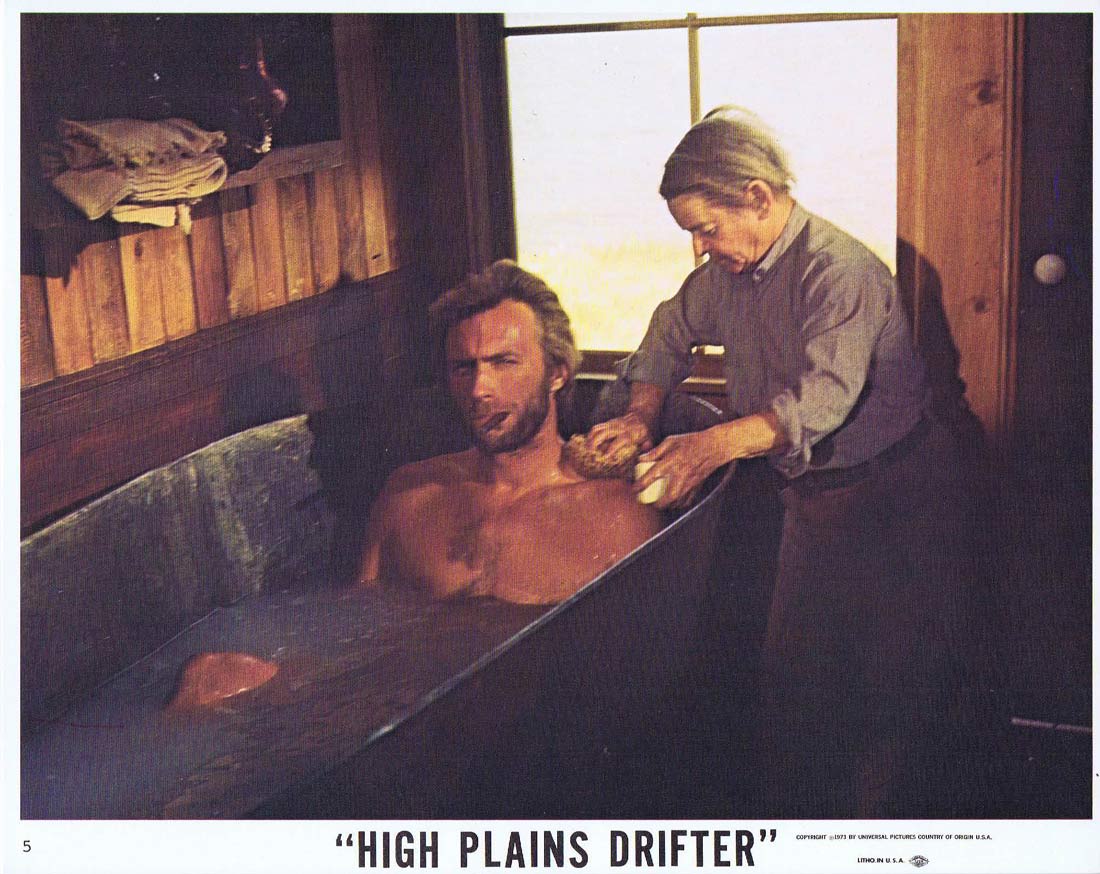 HIGH PLAINS DRIFTER Original US 8 x 10 Lobby Card 5 Clint Eastwood