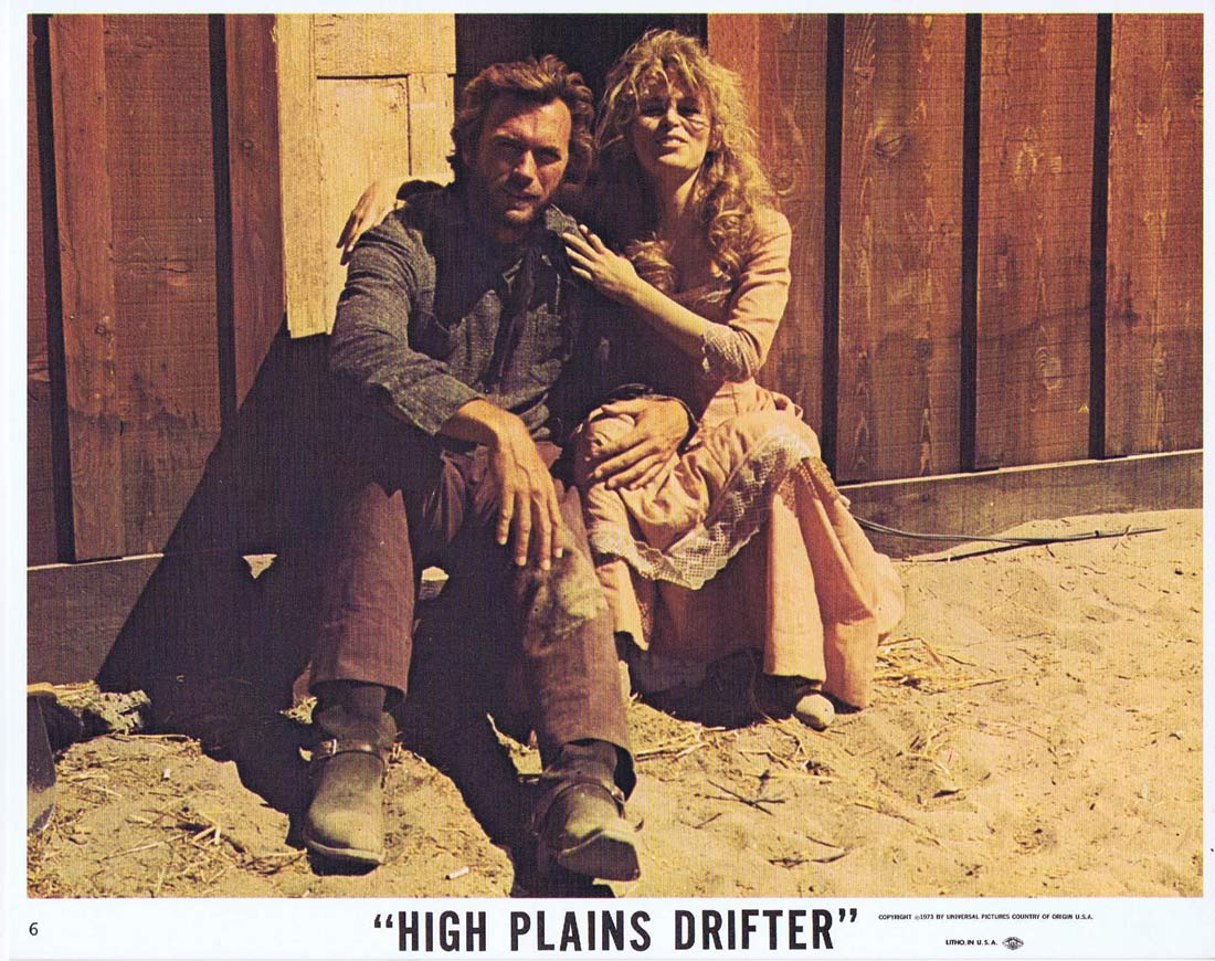 HIGH PLAINS DRIFTER Original US 8 x 10 Lobby Card 6 Clint Eastwood