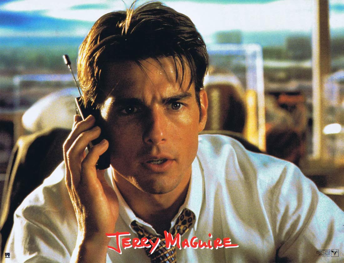 JERRY MAGUIRE Original French Lobby Card 4 Tom Cruise Renée Zellweger