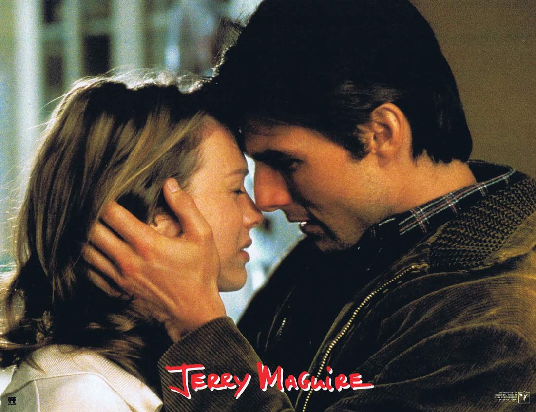 JERRY MAGUIRE Original French Lobby Card 9 Tom Cruise Renée Zellweger
