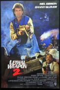 LETHAL WEAPON 2 Original INT US One sheet Movie poster Mel Gibson