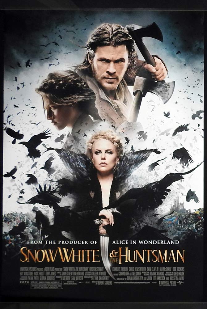 SNOW WHITE AND THE HUNTSMAN Original DS US One sheet Movie poster Chris Hemsworth Kristen Stewart
