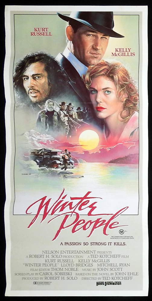 WINTER PEOPLE Original Daybill Movie Poster Dean Martin Lana Turner