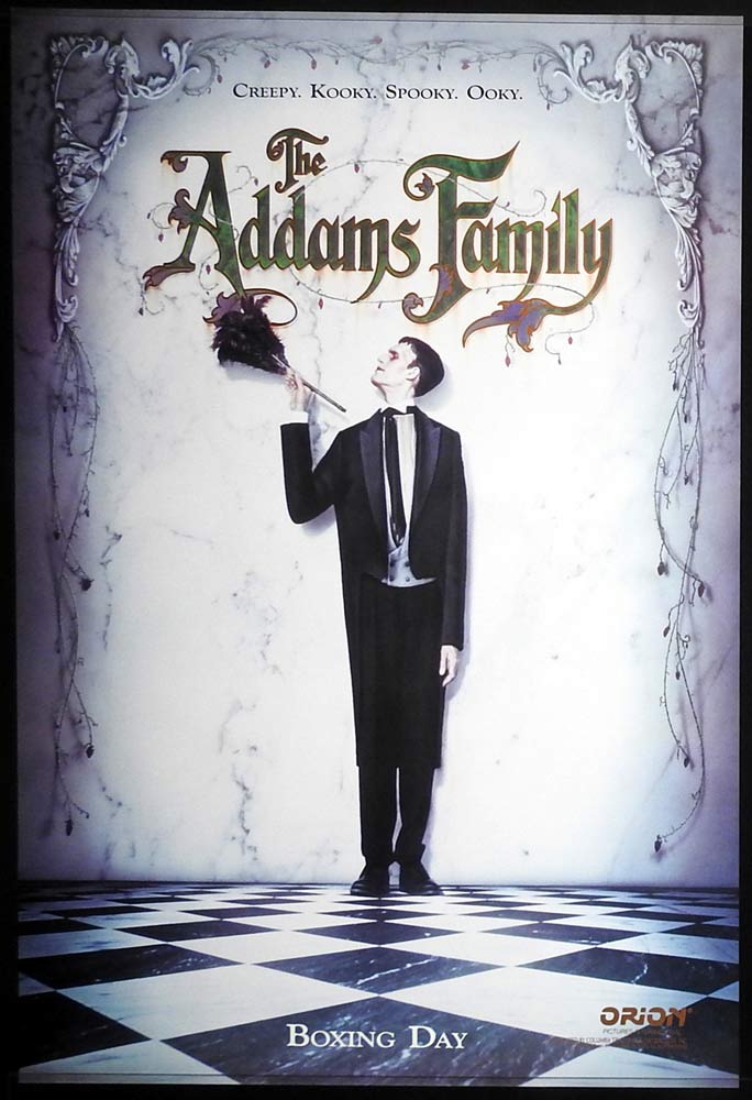 THE ADDAMS FAMILY Original US ADV One sheet Movie poster Lurch