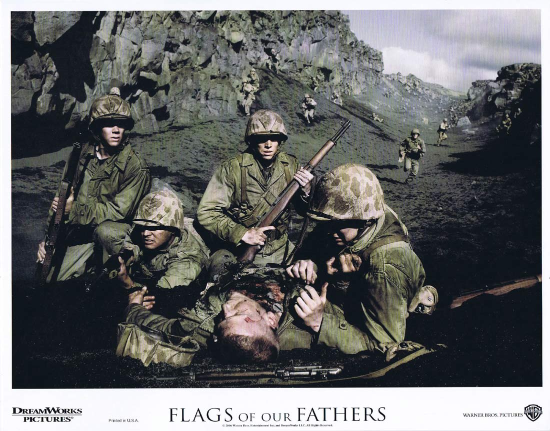 FLAGS OF OUR FATHERS Original Lobby Card 6 Ryan Phillippe Clint Eastwood
