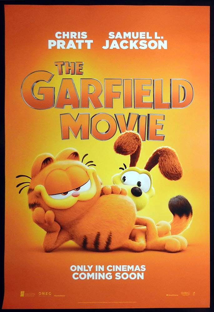 GARFIELD THE MOVIE Original DS Aust One sheet Movie poster Jennifer Love Hewitt