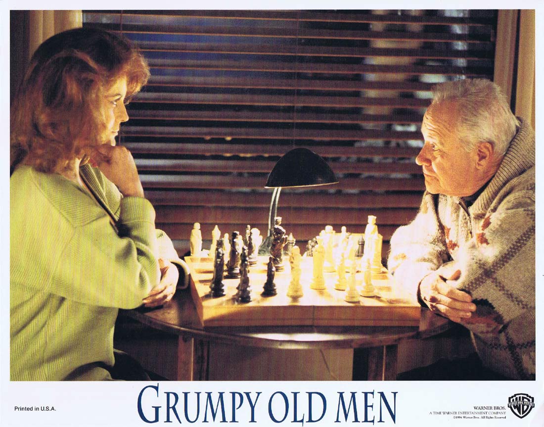 GRUMPY OLD MEN Original Lobby Card 8 Jack Lemmon Walter Matthau