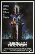HIGHLANDER II Original US One sheet Movie poster Christopher Lambert