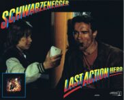 LAST ACTION HERO Original US Lobby Card 1 Arnold Schwarzenegger