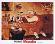 PINOCCHIO Original 1962r Lobby Card 4 Disney Classic