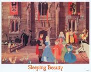 SLEEPING BEAUTY Original 1986r Lobby Card 3 Disney Classic
