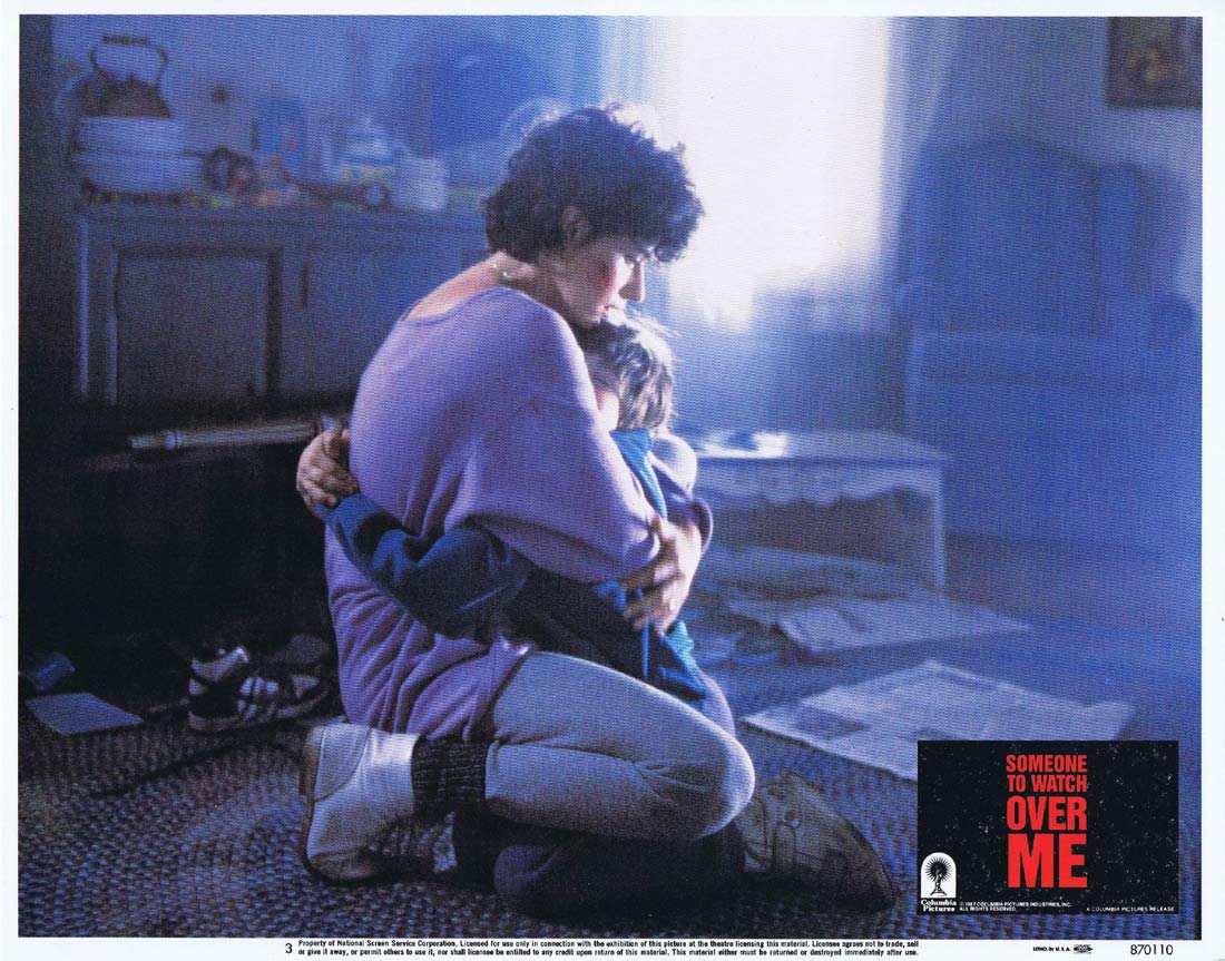SOMEONE TO WATCH OVER ME Original Lobby Card 3 Tom Berenger Mimi Rogers