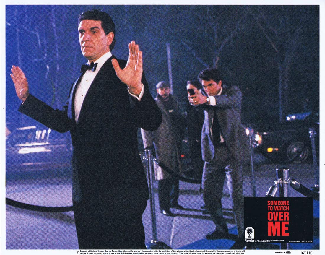 SOMEONE TO WATCH OVER ME Original Lobby Card 7 Tom Berenger Mimi Rogers