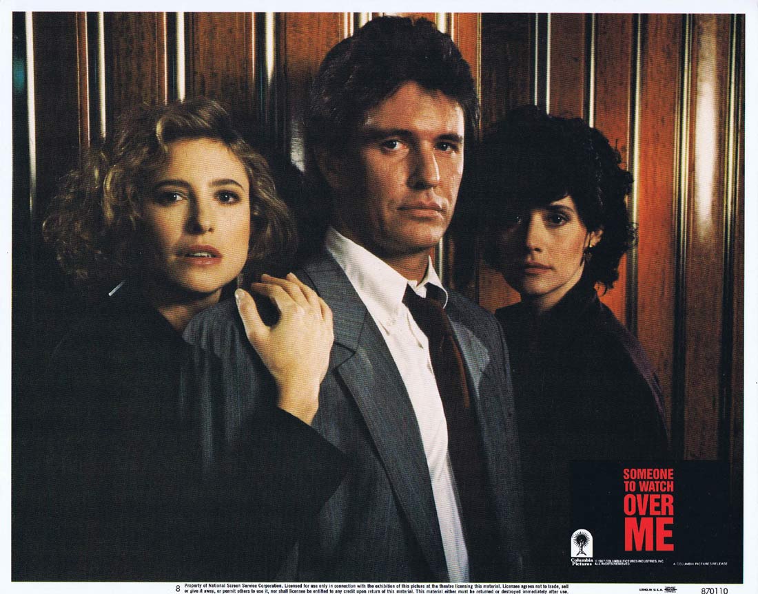 SOMEONE TO WATCH OVER ME Original Lobby Card 8 Tom Berenger Mimi Rogers