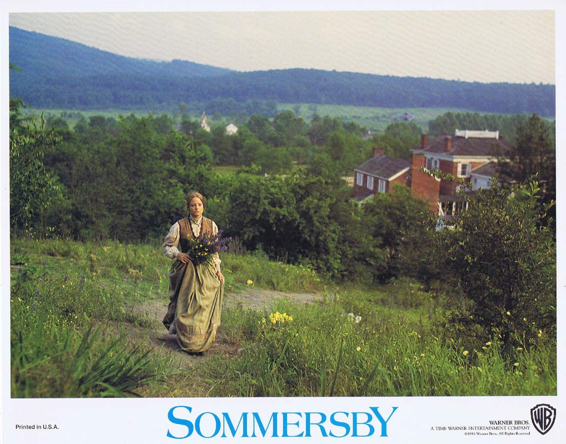 SOMMERSBY Original Lobby Card 8 Richard Gere Jodie Foster