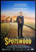 SPOTSWOOD Original Australian One sheet Movie poster Anthony Hopkins