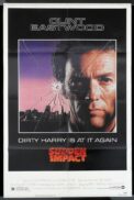 SUDDEN IMPACT Original US One Sheet Movie Poster Clint Eastwood Dirty Harry