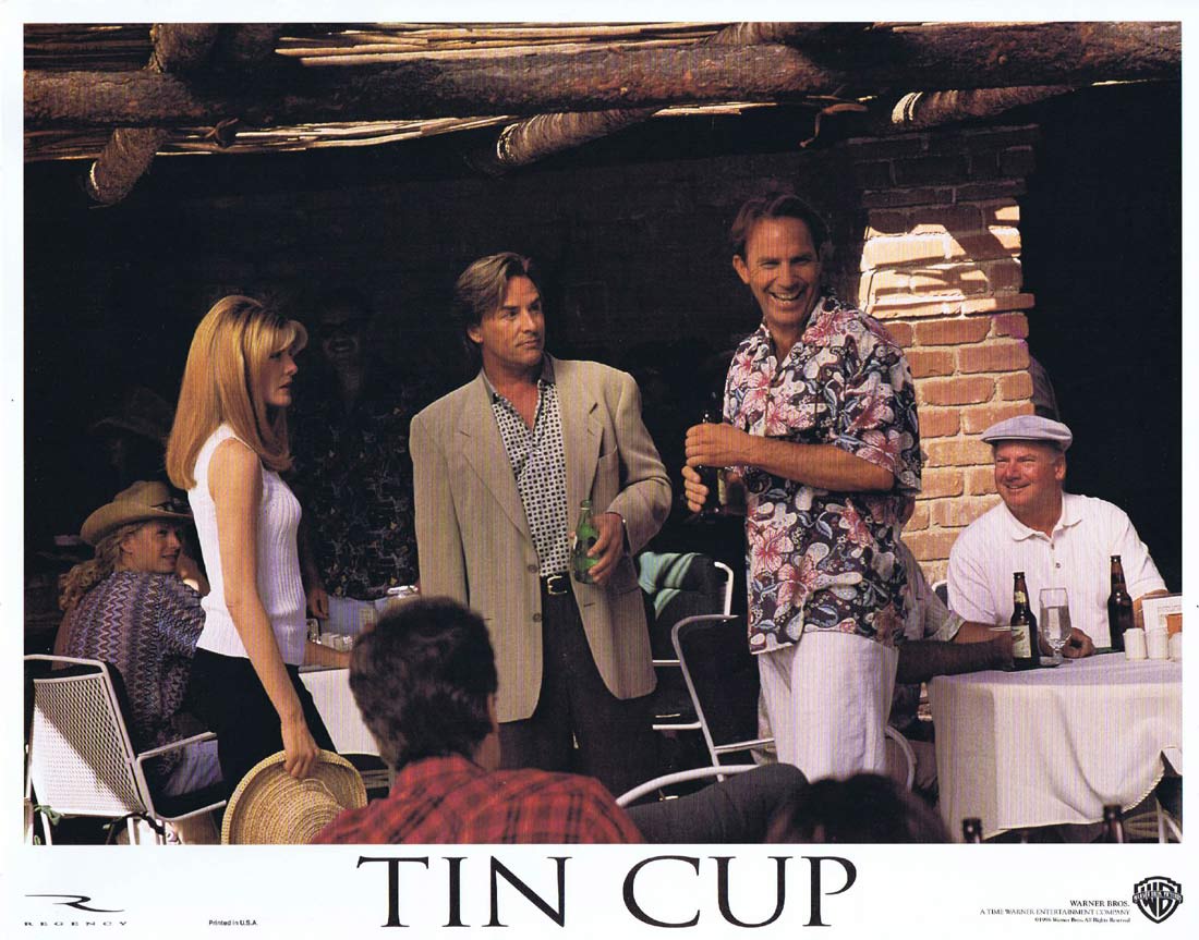TIN CUP Original Lobby Card 1 Kevin Costner Rene Russo