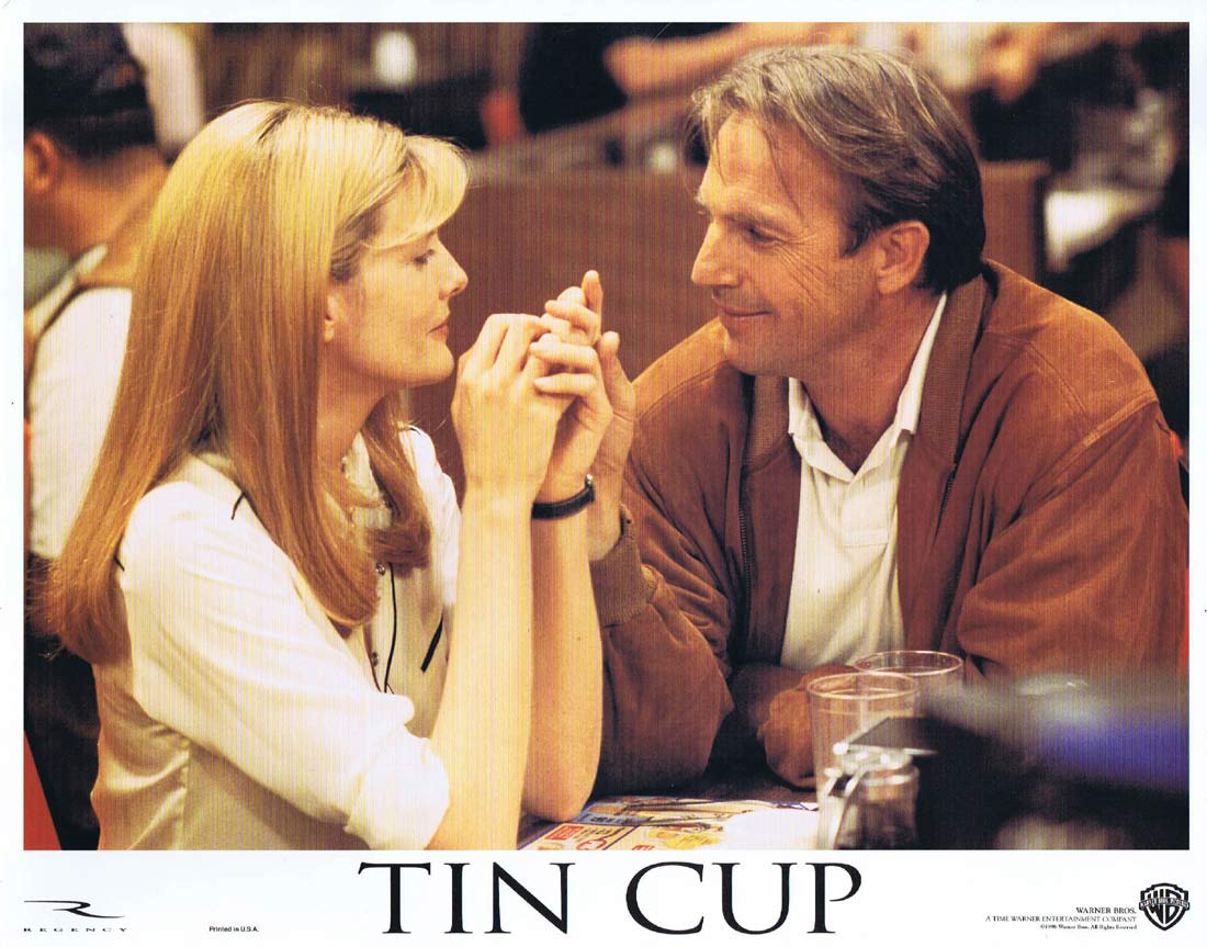 TIN CUP Original Lobby Card 5 Kevin Costner Rene Russo