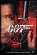 TOMORROW NEVER DIES Original DS Teaser US One sheet Movie poster Pierce Brosnan James Bond
