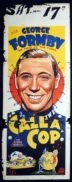 CALL A COP Original Long Daybill Movie Poster George Formby