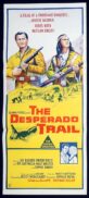 THE DESPERADO TRAIL Original Daybill Movie Poster Lex Barker Winnetou