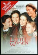 LITTLE WOMEN Original Australian One sheet Movie poster Winona Ryder