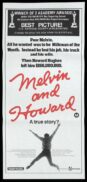 MELVIN AND HOWARD Original Daybill Movie Poster Mary Steenburgen Paul Le Mat