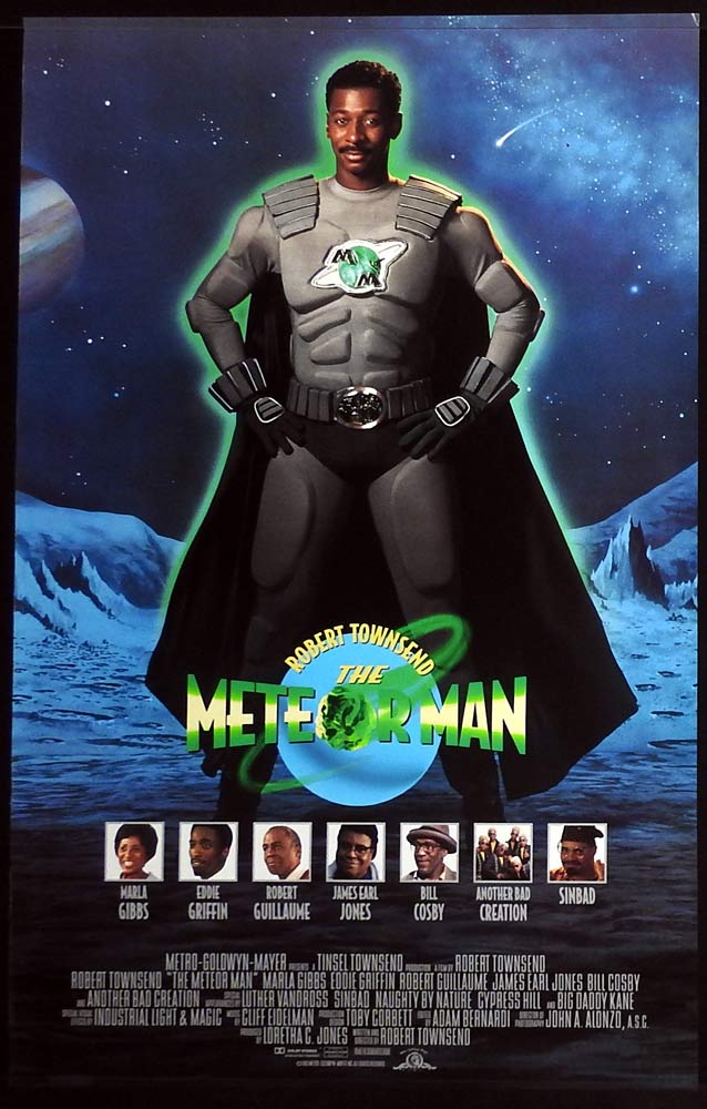 METEOR MAN Original US INT One sheet Movie poster Robert Townsend