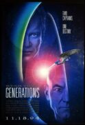 STAR TREK GENERATIONS Original ADV US One sheet Movie poster Patrick Stewart