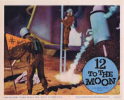 12 TO THE MOON Original Lobby Card 2 Tom Conway Science Fiction 1960