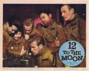 12 TO THE MOON Original Lobby Card 3 Tom Conway Science Fiction 1960