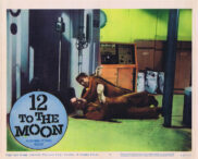 12 TO THE MOON Original Lobby Card 6 Tom Conway Science Fiction 1960