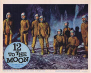 12 TO THE MOON Original Lobby Card 7 Tom Conway Science Fiction 1960