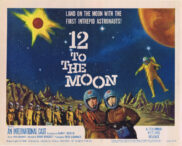 12 TO THE MOON Original Title Lobby Card Tom Conway Science Fiction 1960