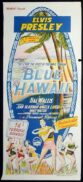 BLUE HAWAII Original Daybill Movie poster Elvis Presley VERY RARE