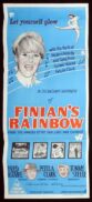 FINIAN'S RAINBOW Original Daybill Movie poster Petula Clark Fred Astaire