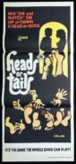 HEADS OR TAILS Original Daybill Movie Poster Canadian Sexploitation