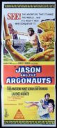 JASON AND THE ARGONAUTS Original Daybill Movie poster Ray Harryhausen