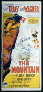 THE MOUNTAIN Original Daybill Movie Poster Spencer Tracy Robert Wagner