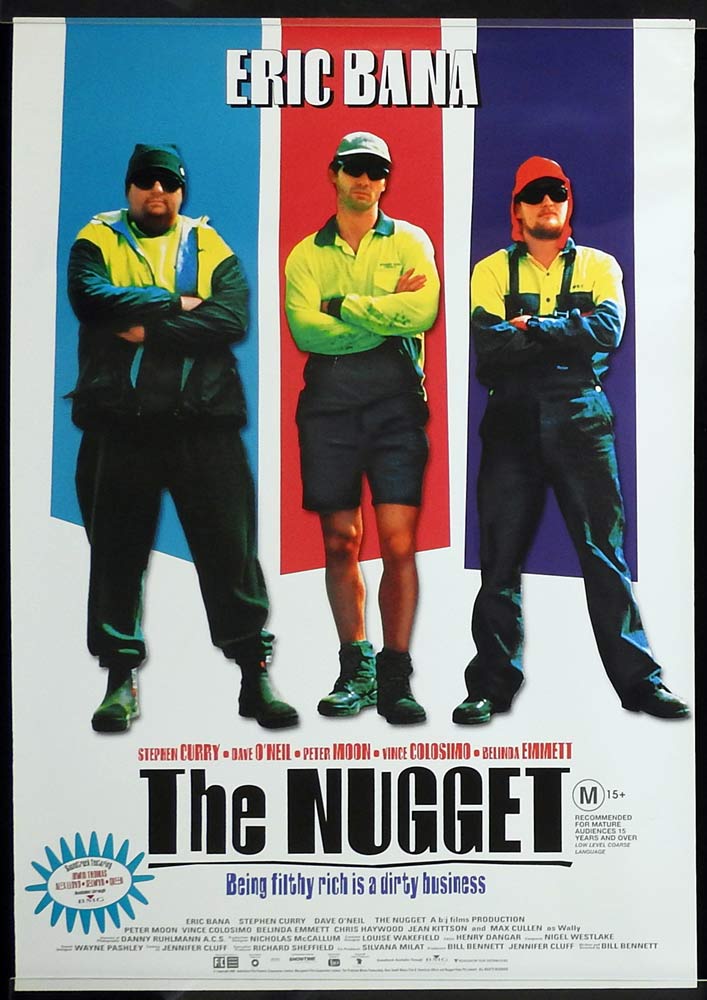 THE NUGGET Original One sheet Movie poster Eric Bana Stephen Curry