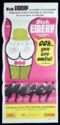 OOH YOU ARE AWFUL Original Daybill Movie Poster Dick Emery