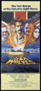 THE SEA WOLVES Original Daybill Movie poster Gregory Peck Roger Moore