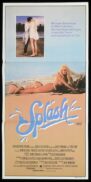 SPLASH Original Daybill Movie poster Tom Hanks Daryl Hannah Mermaid